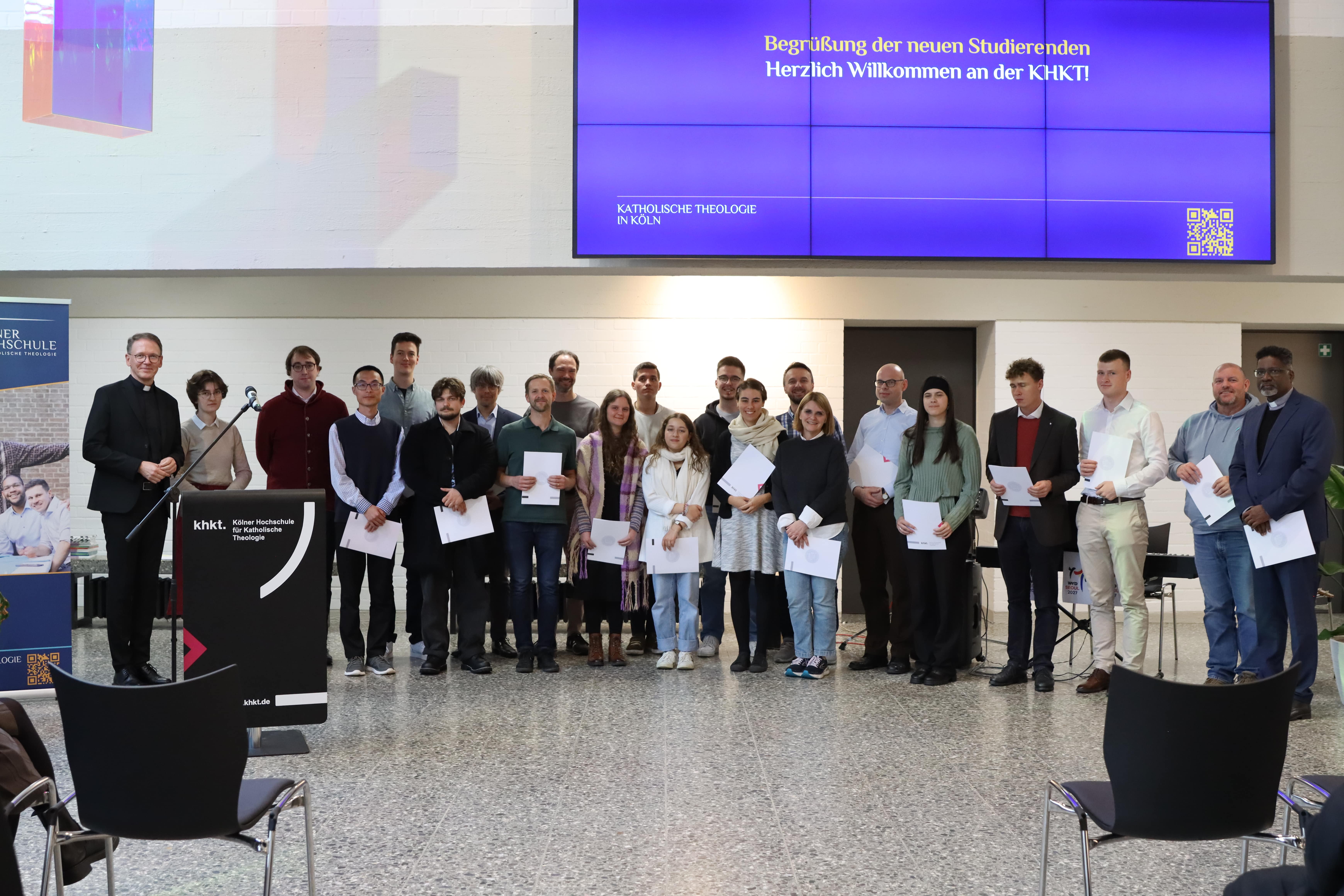 Unsere neuen Studierenden