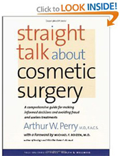 Cover of Straight Talk About Cosmetic Surgery by Dr. Arthur Perry
