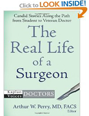 Cover of Real Life of a Surgeon by Dr. Arthur Perry