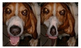 Side-by-side comparison images used for computer imaging previews