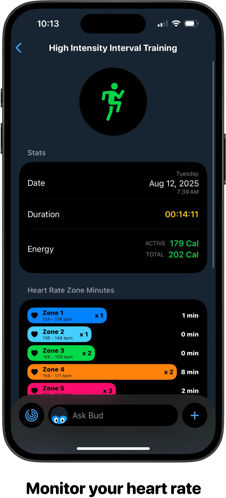 Monitor your heart rate