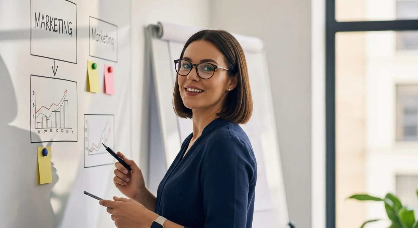 Fractional CMO working with a company to help drive marketing operations