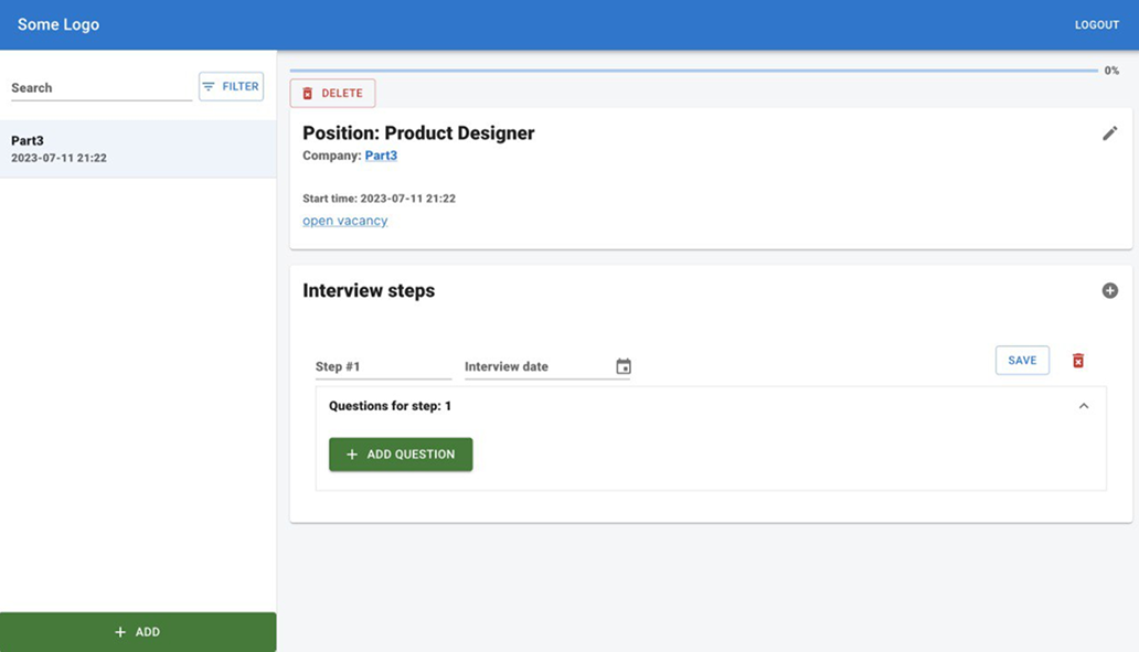 first version maxofjob screenshot