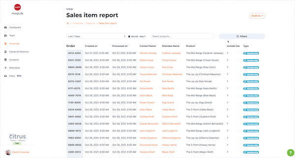 sales-report