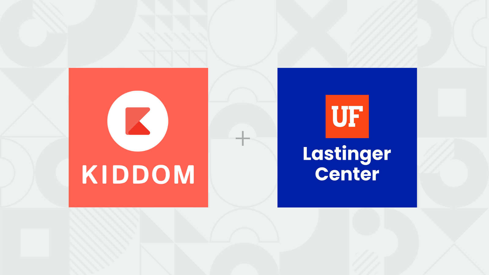 Kiddom and Florida University Lastinger Center logos