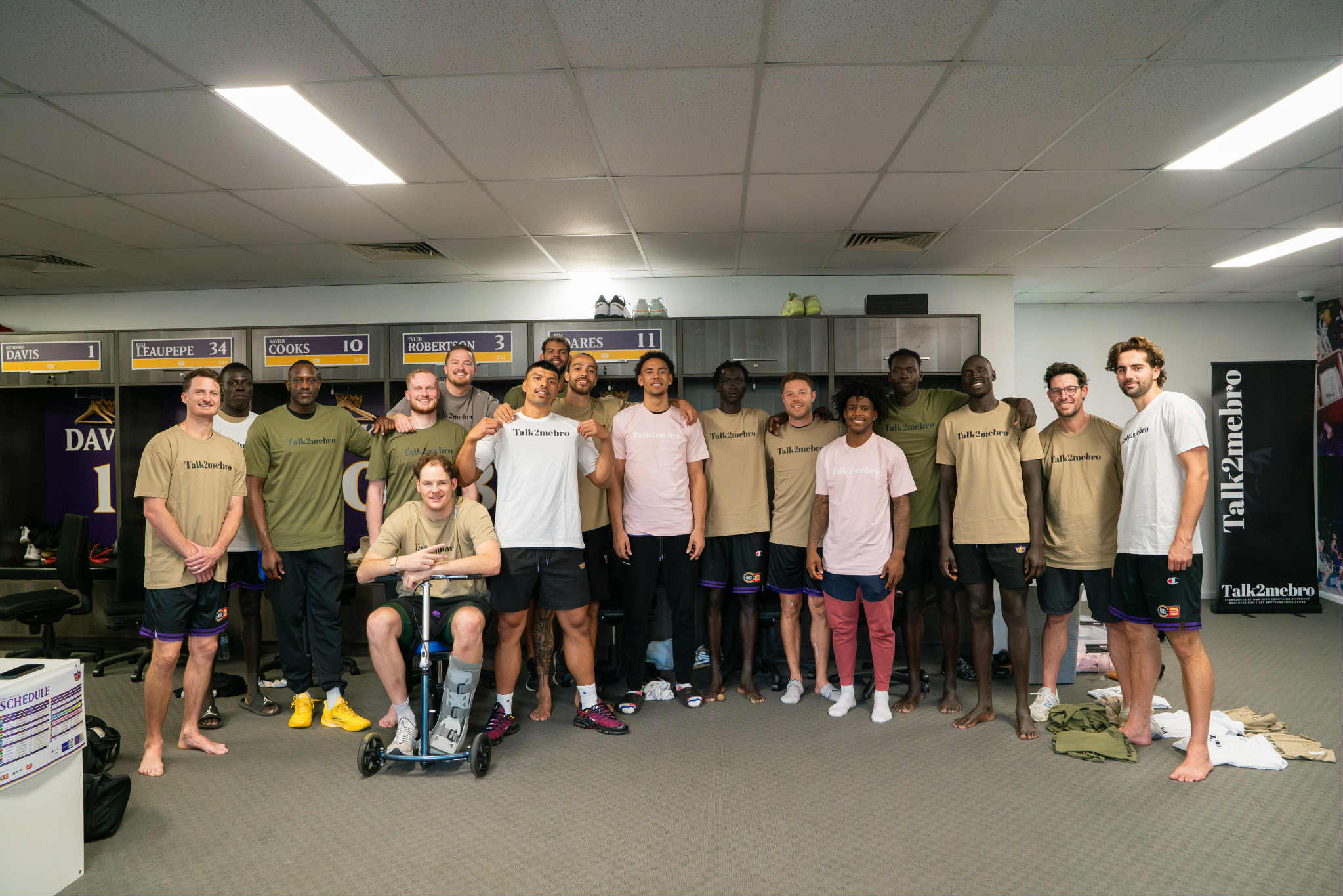 A group of men standing together