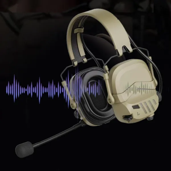 electronic earmuffs sound wave diagram