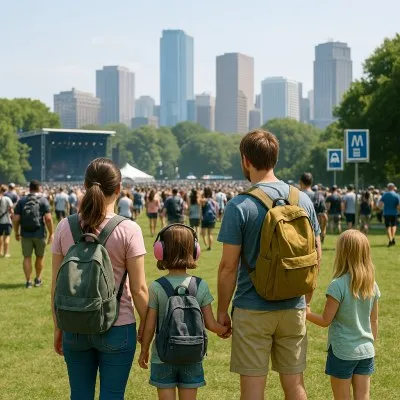 Urban festival spot to reduce echo