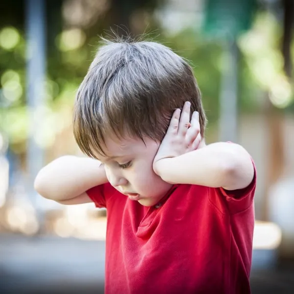 baby without hear protection