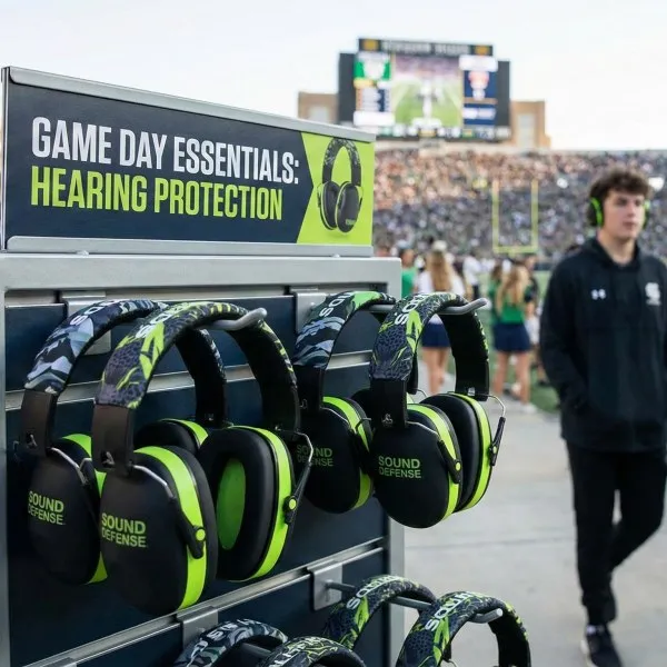 earmuffs for stadium noise safety