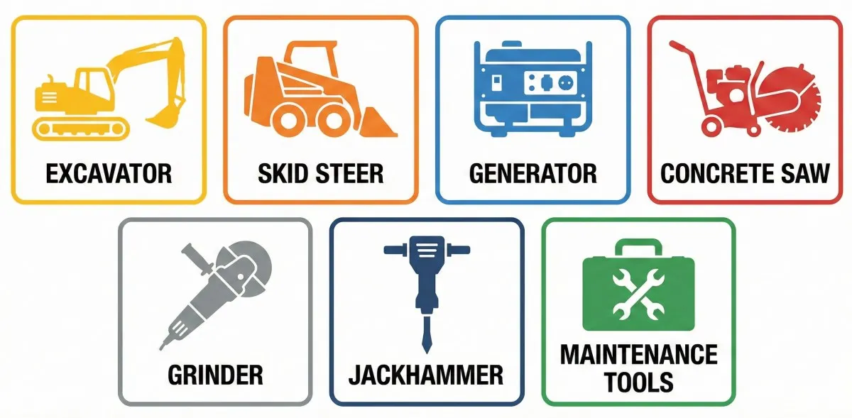 CONSTRUCTION EQUIPMENT & TOOL SAFETY