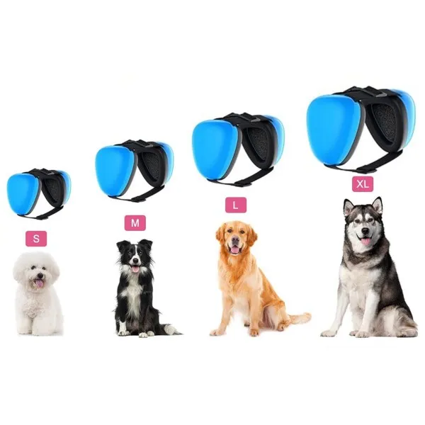 dog earmuff size guide