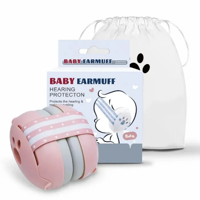 HQ630 infant earmuffs with pouch and retail card