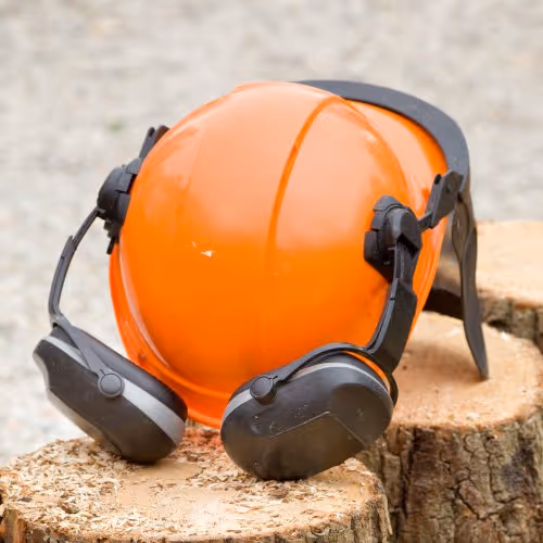 High-attenuation cap-mount helmet earmuff