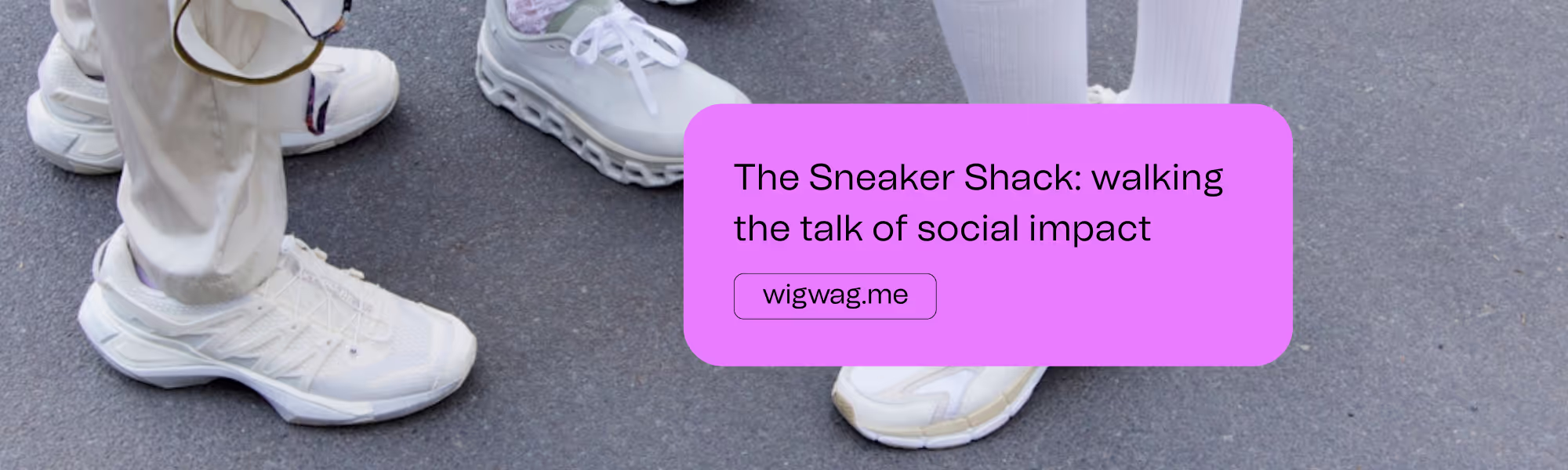 The Sneaker Shack's journey is as fascinating as a pair of well-worn, well-travelled sneakers.