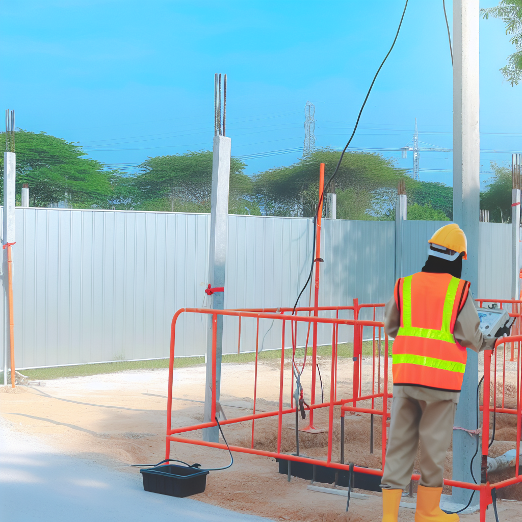 Sécuriser un chantier extérieur : enjeux, réglementations et solutions