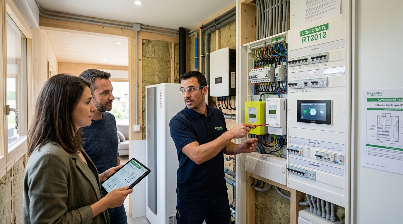 RT2012 et électricité : exigences, normes et performance énergétique