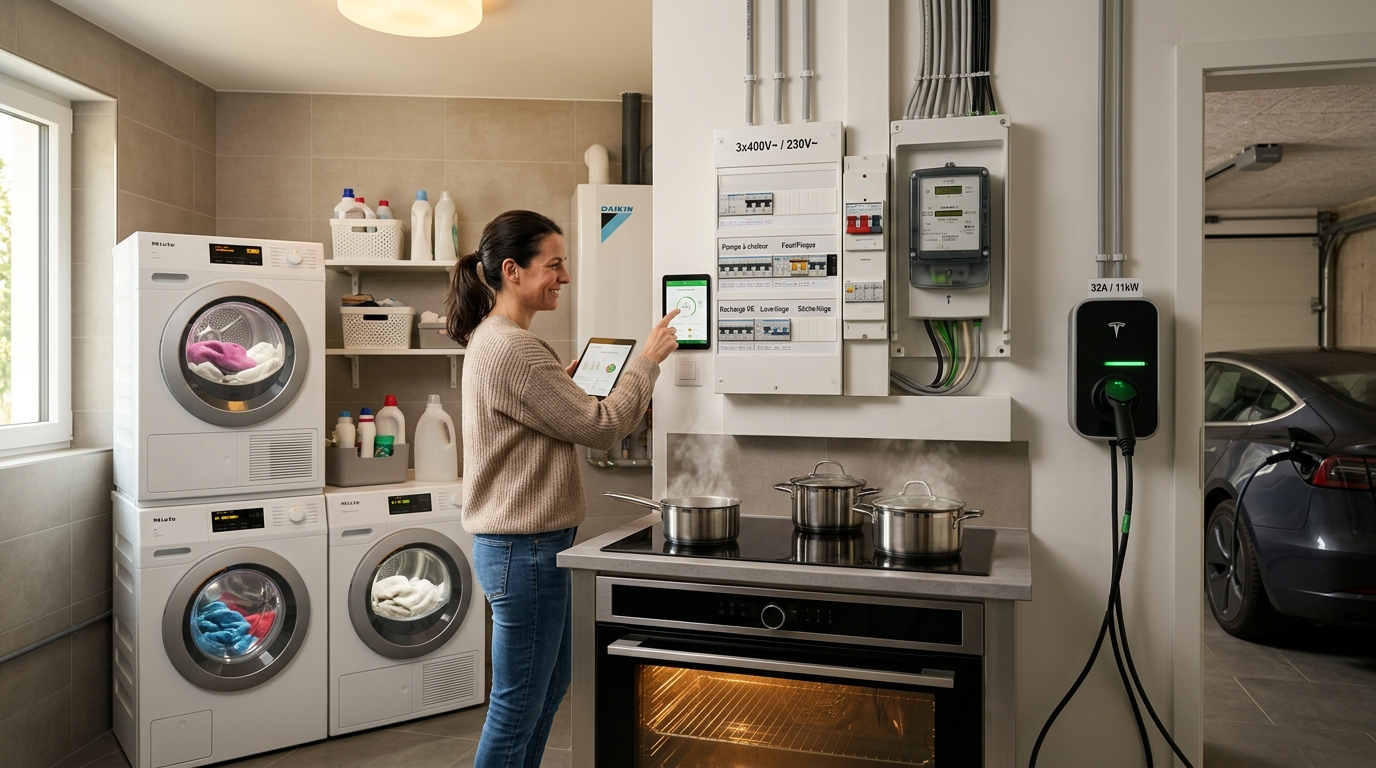 Les avantages du triphasé pour un logement : tout ce qu'il faut savoir