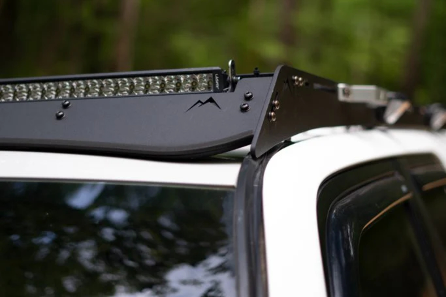 Close-up shot of a Martin Off-Road roof rack on a 5th-generation Toyota 4Runner.