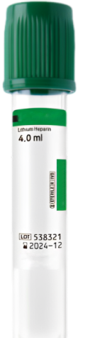 tube with heparin