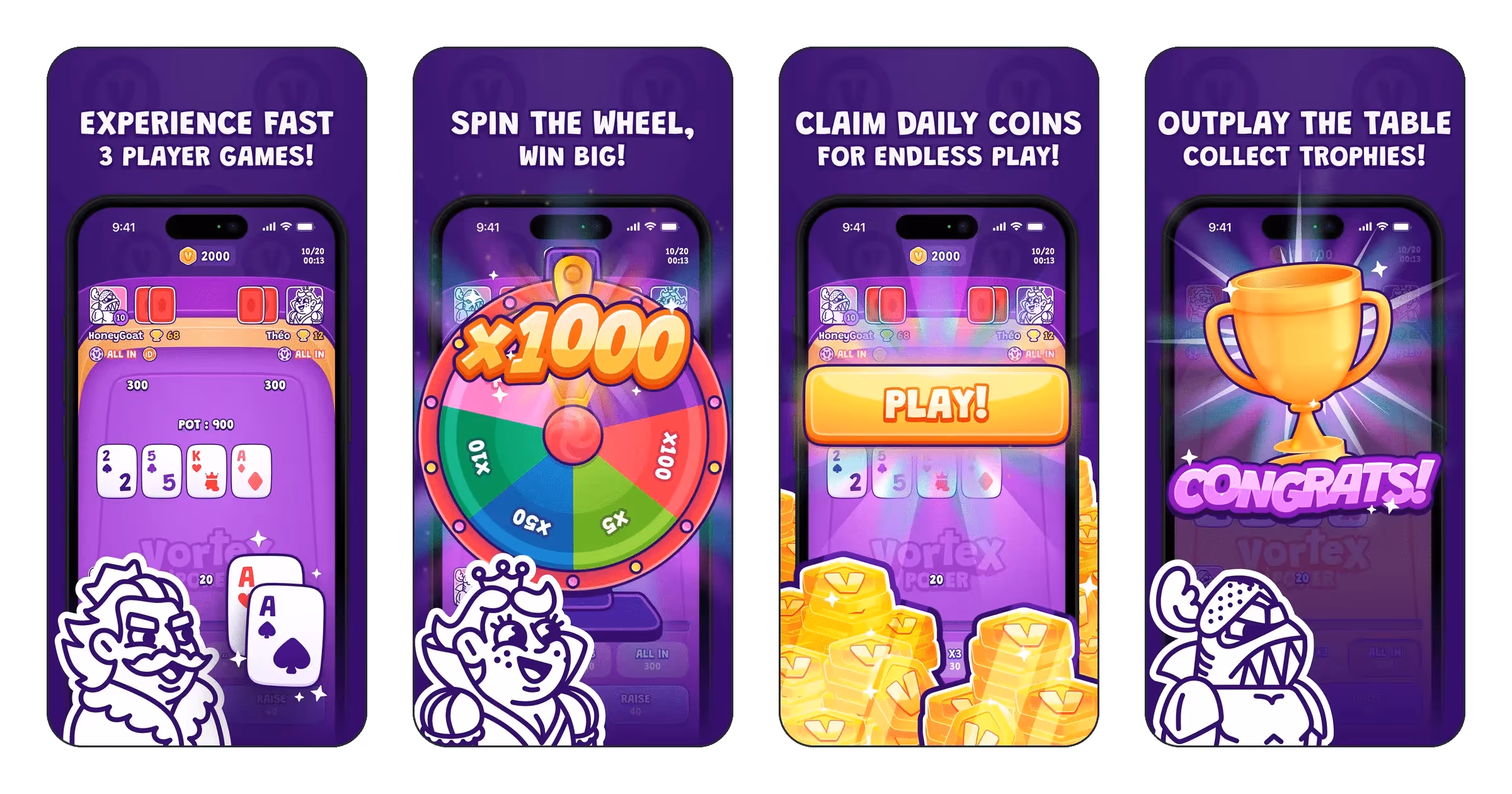 VORTEX Poker: Texas Holdem