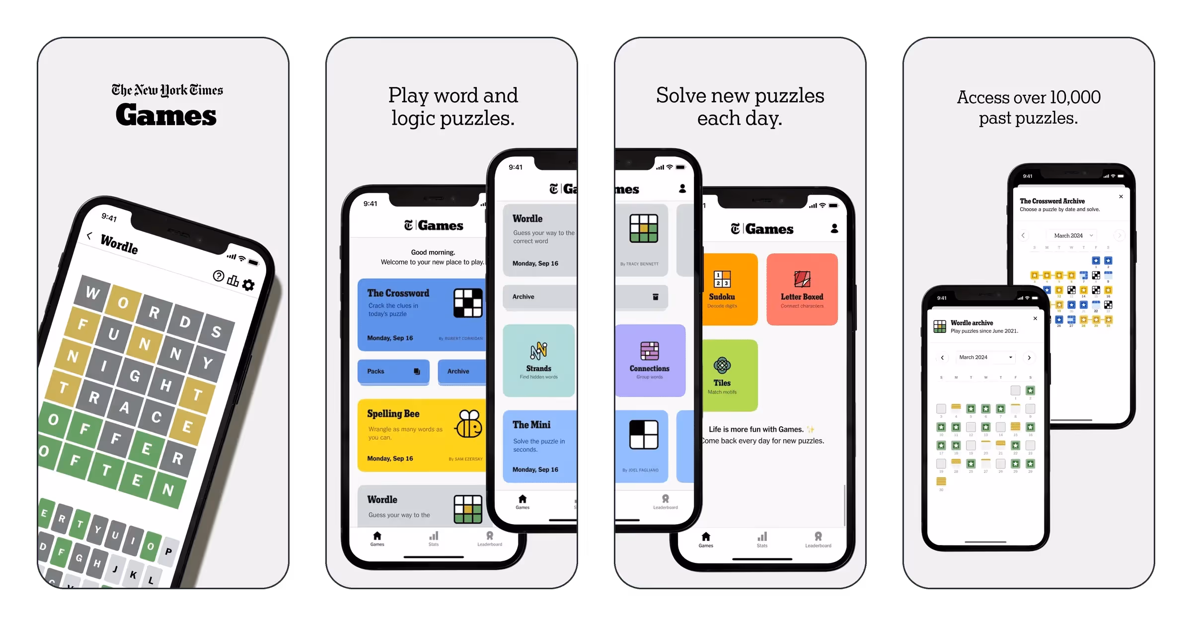 NYT Games: Word, Number, Logic