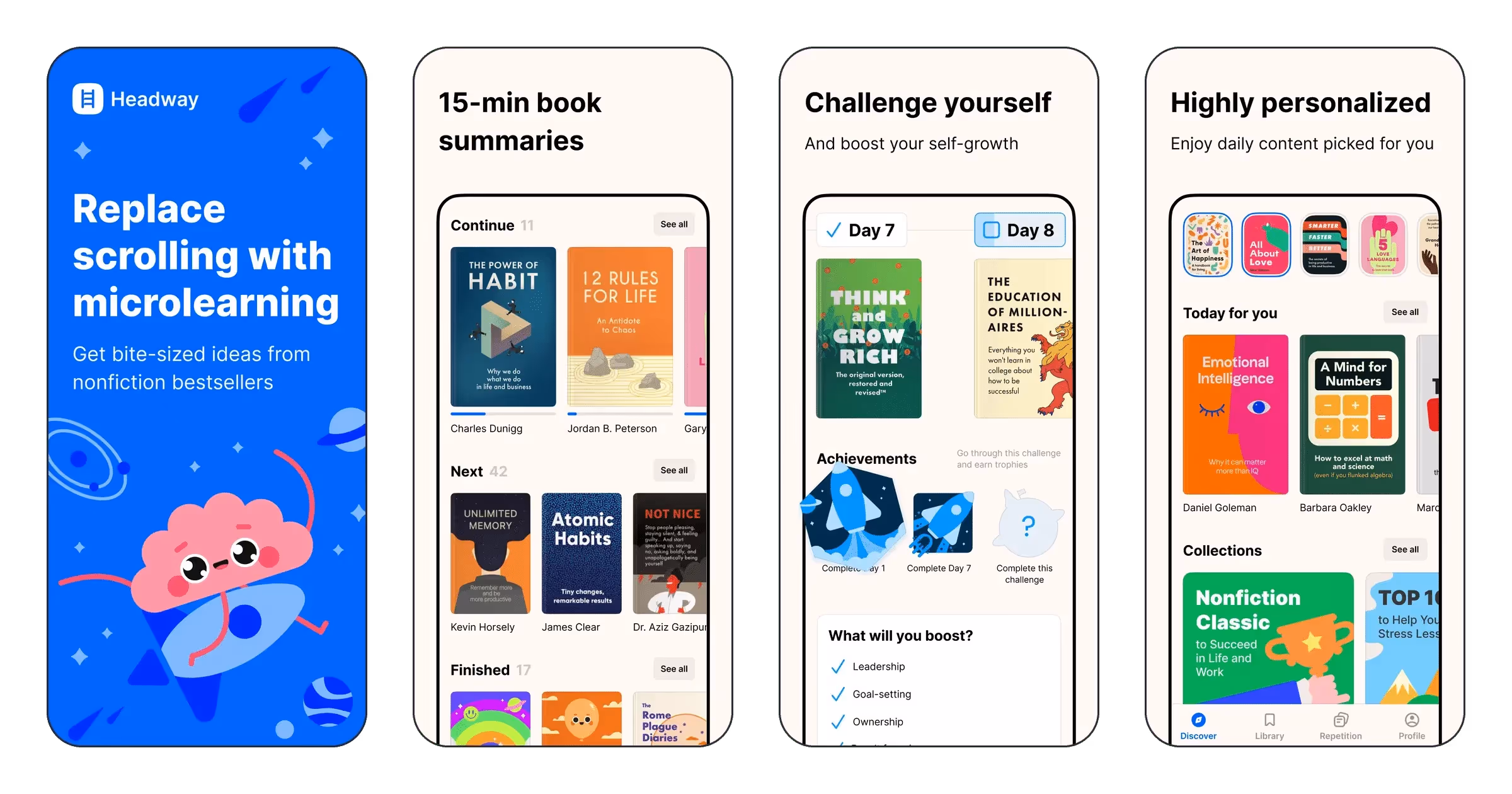 Headway: Daily Book Summaries