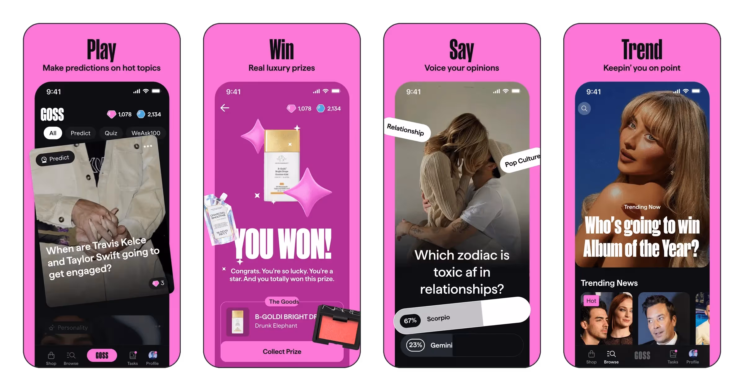 Goss - Predict to win