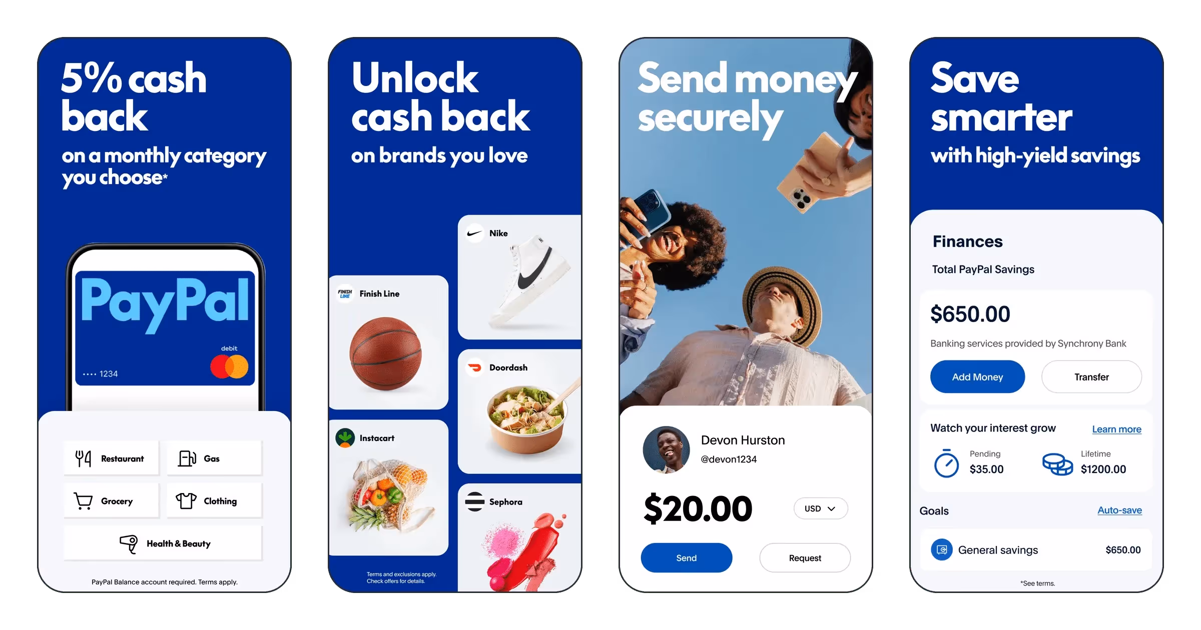 PayPal - Pay, Send, Save