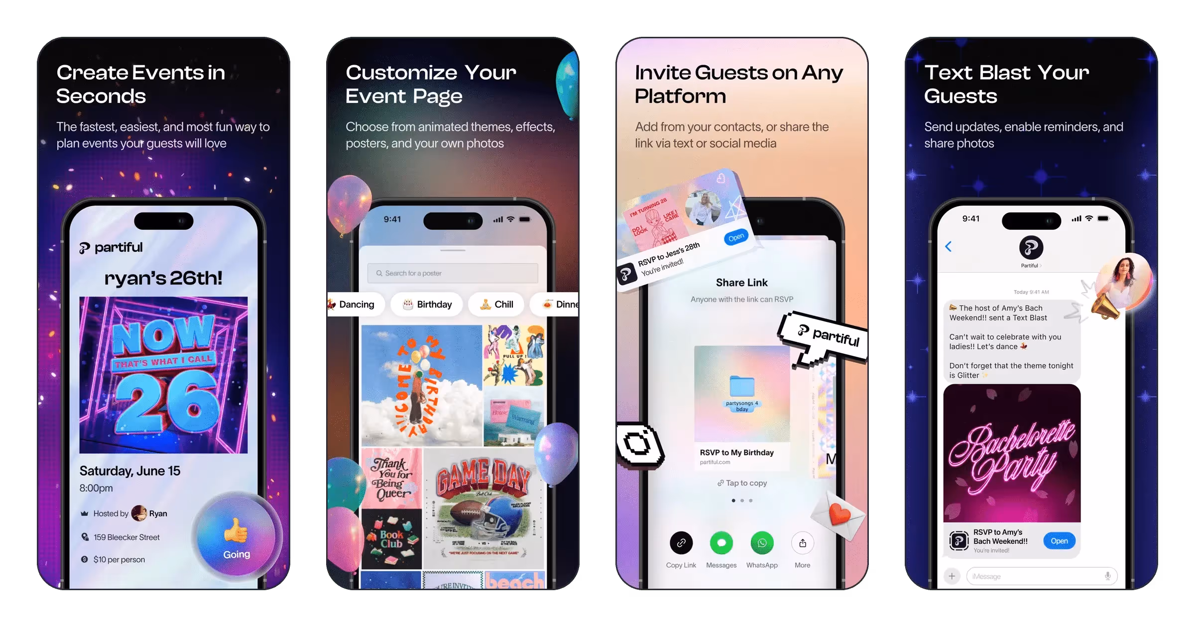 Partiful: Fun Party Invites