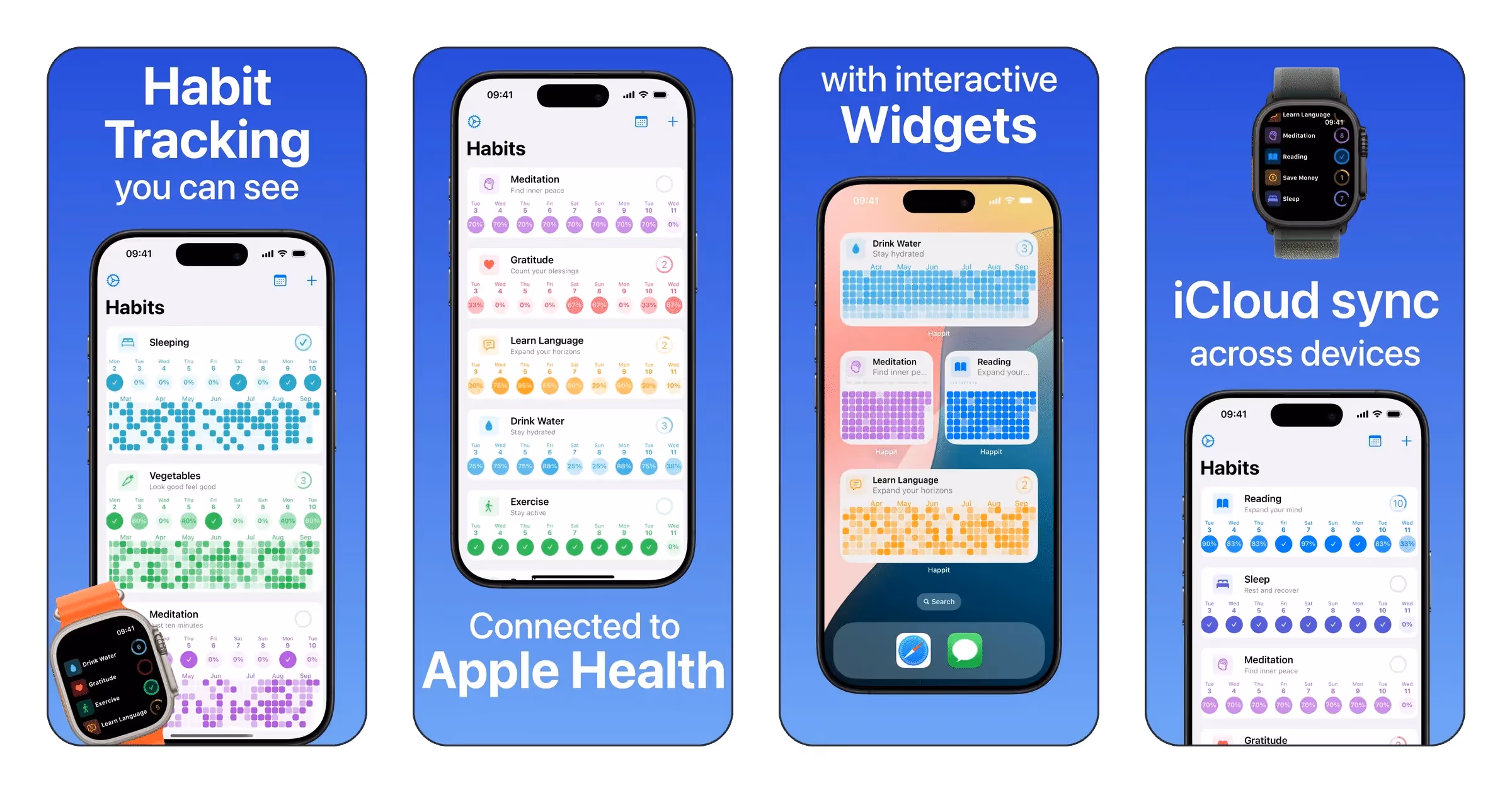 Health Habit Tracker - Happit