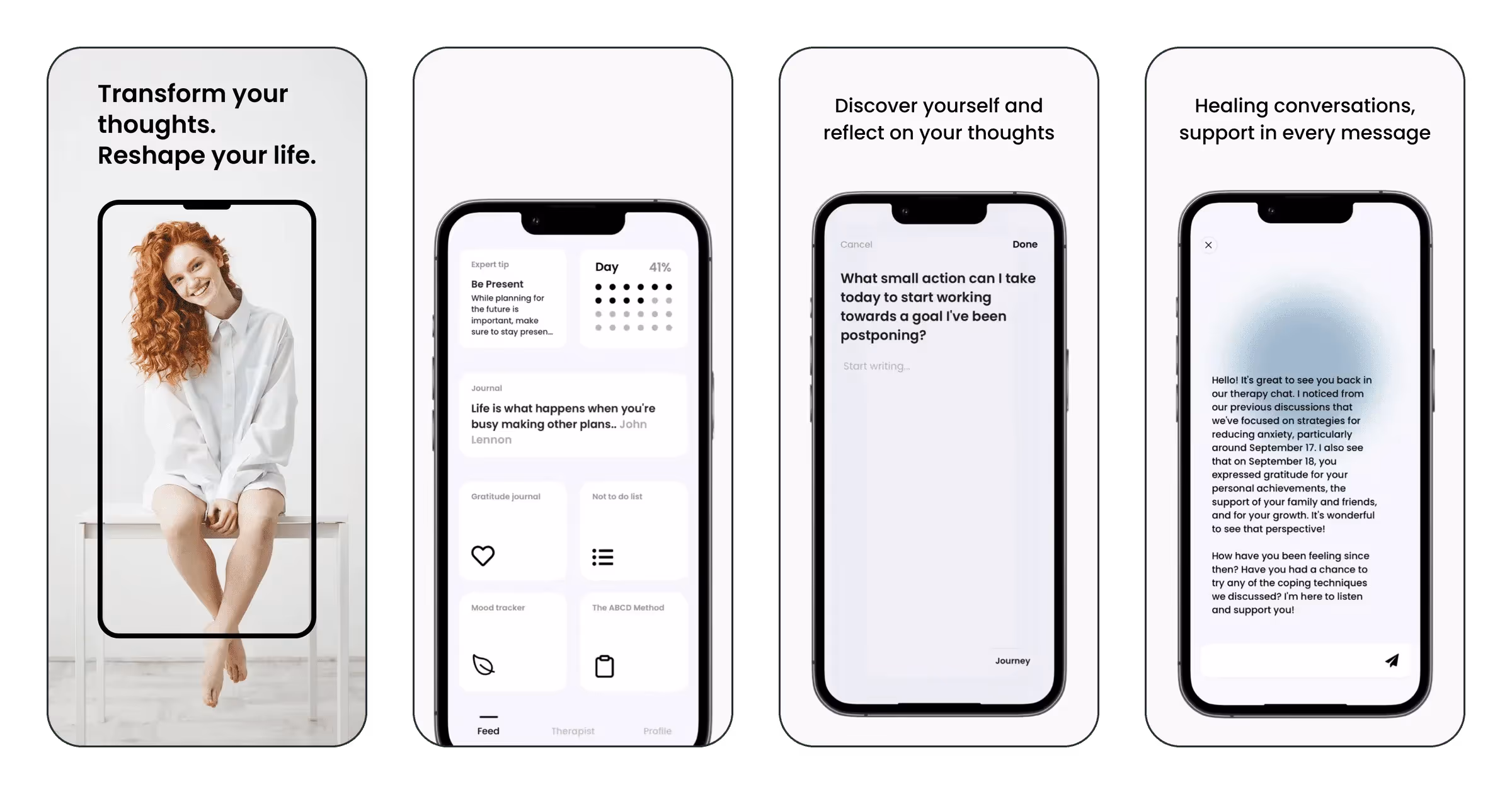 Thoughts: CBT AI therapist