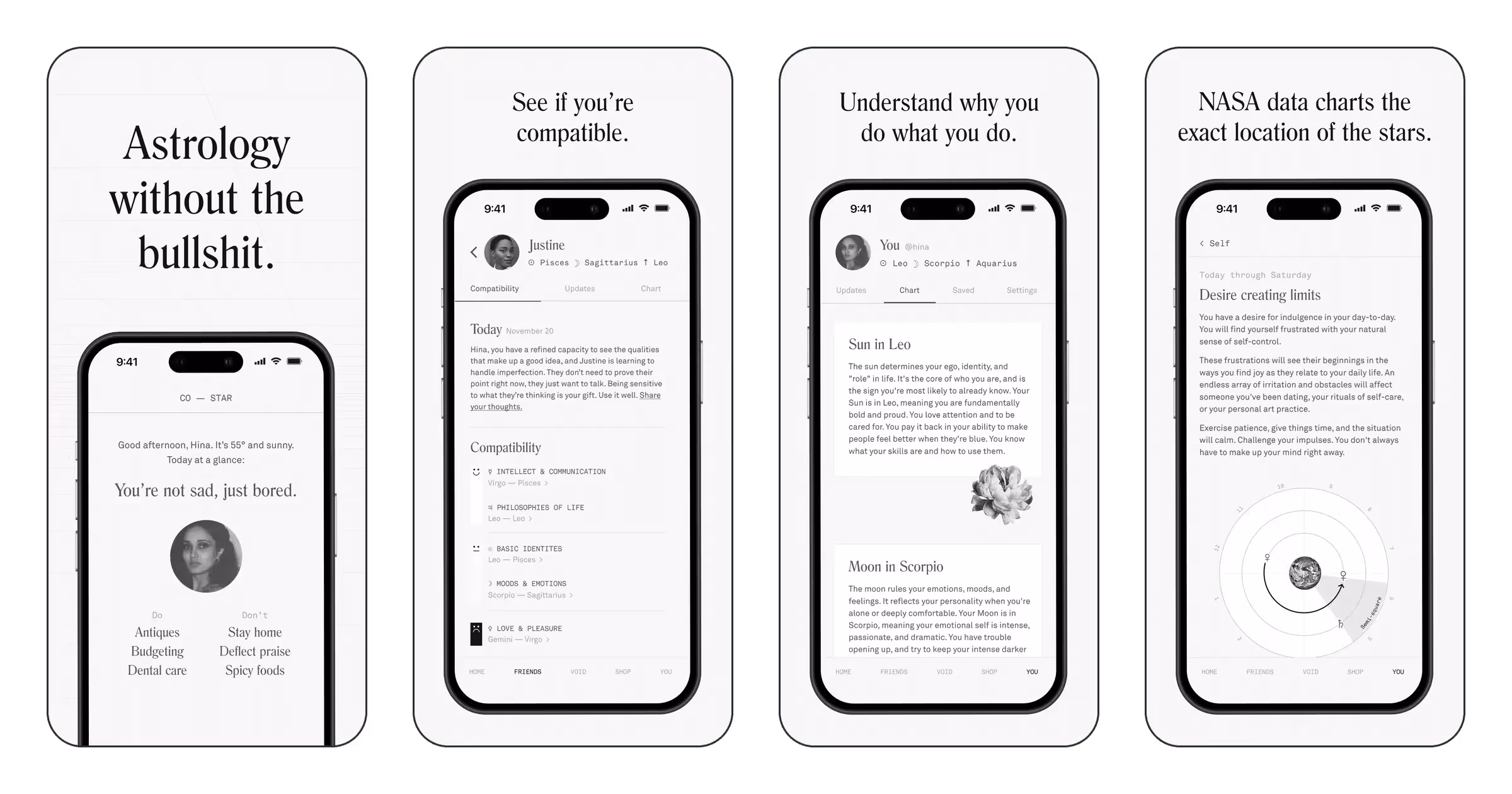 Co–Star Personalized Astrology