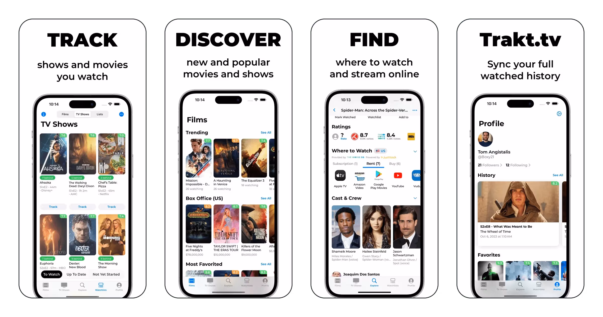 Trakt TV Tracker: FilmNoir