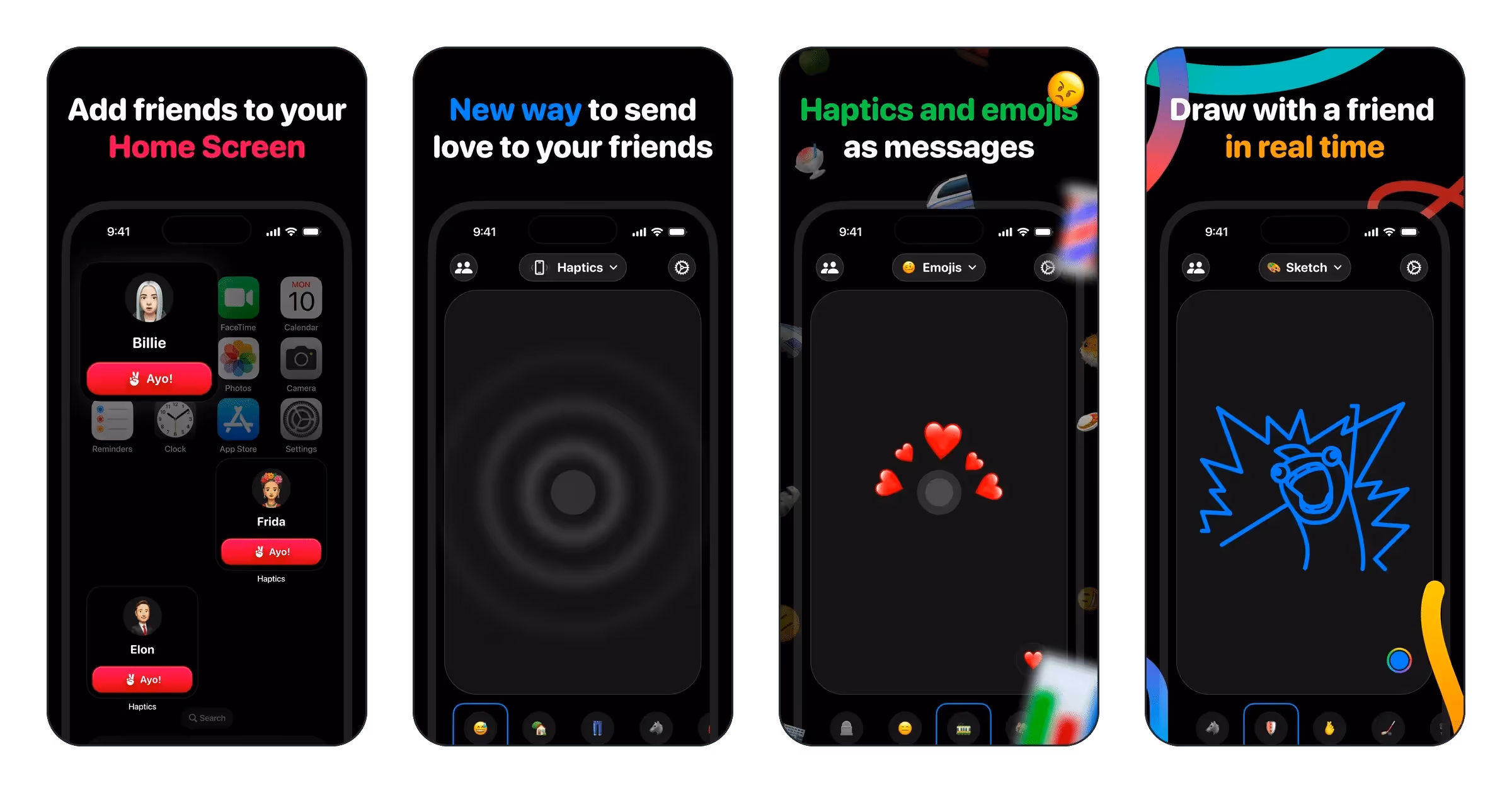 Haptics: Send Love to Friends