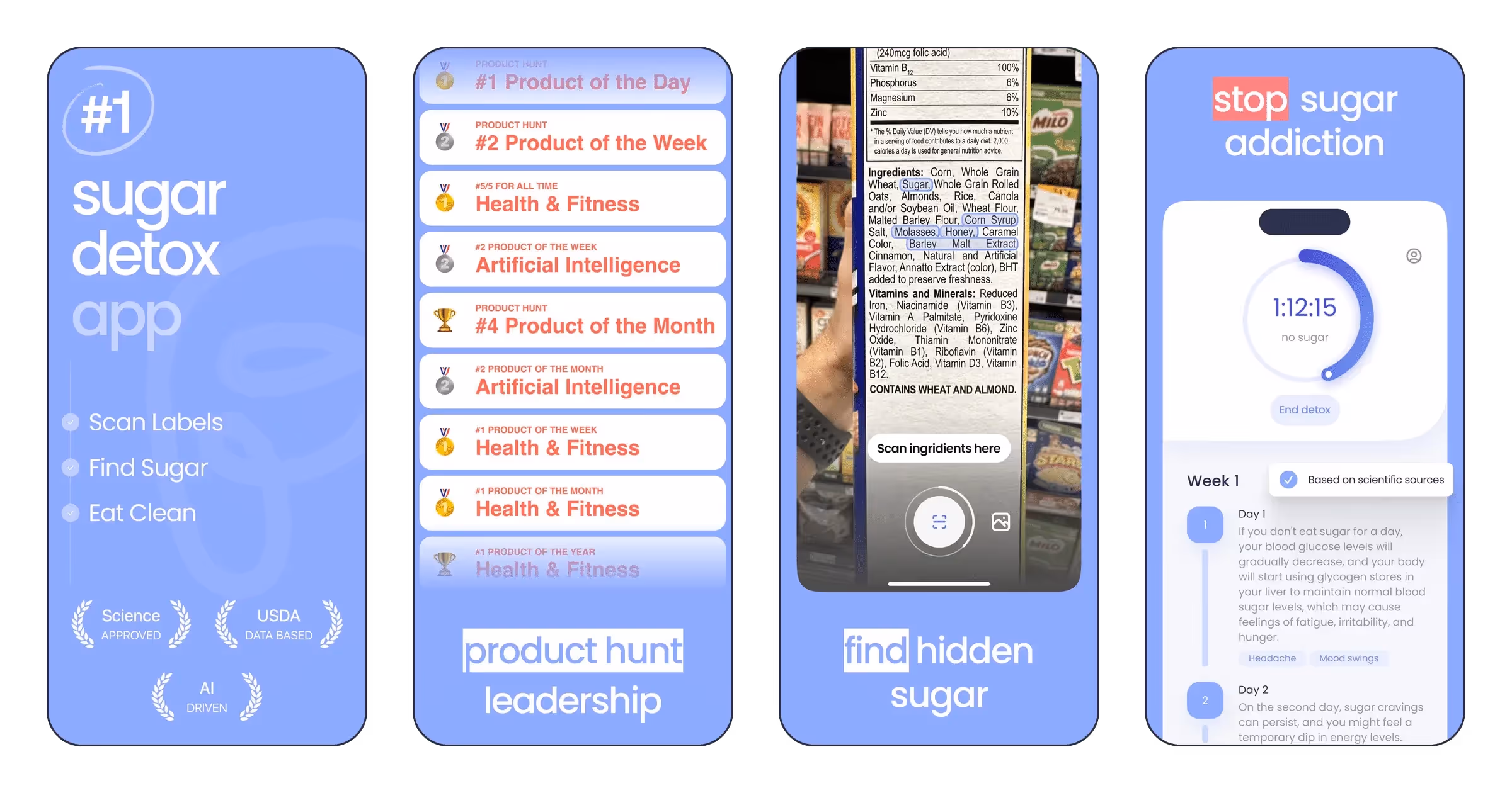 Sugar Free: Food Scanner