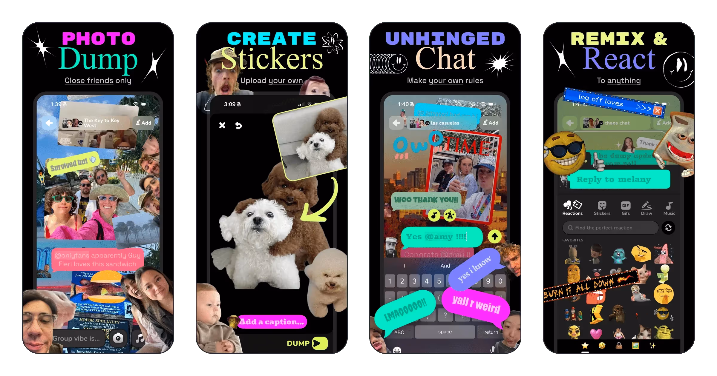 DUMPS - Chat & Photo Dumping