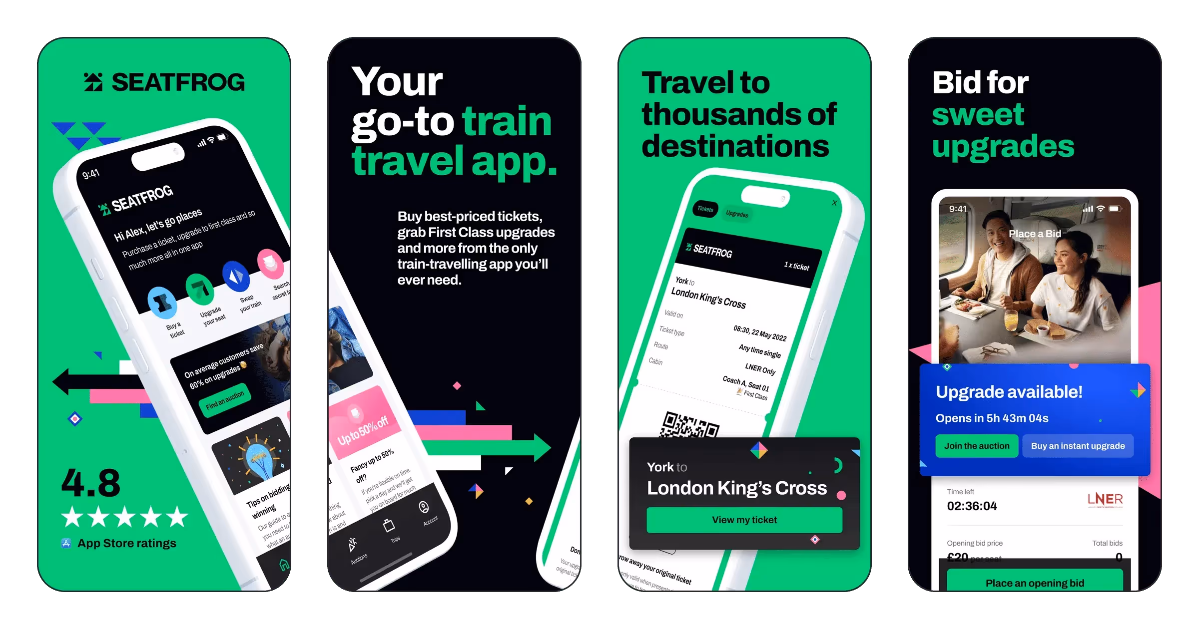 Seatfrog: Rail Journey Planner