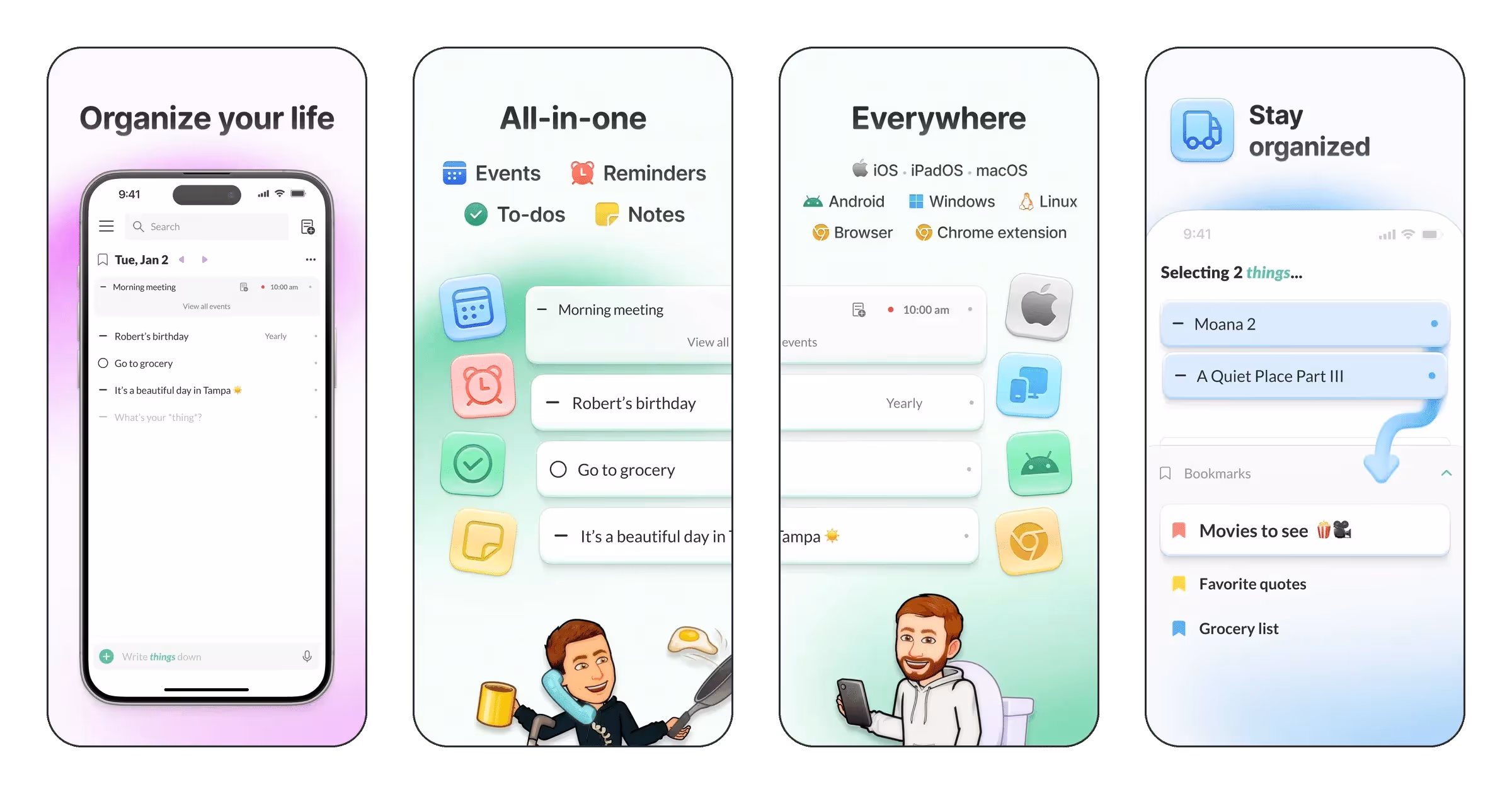 Twos: Remember & Share Things