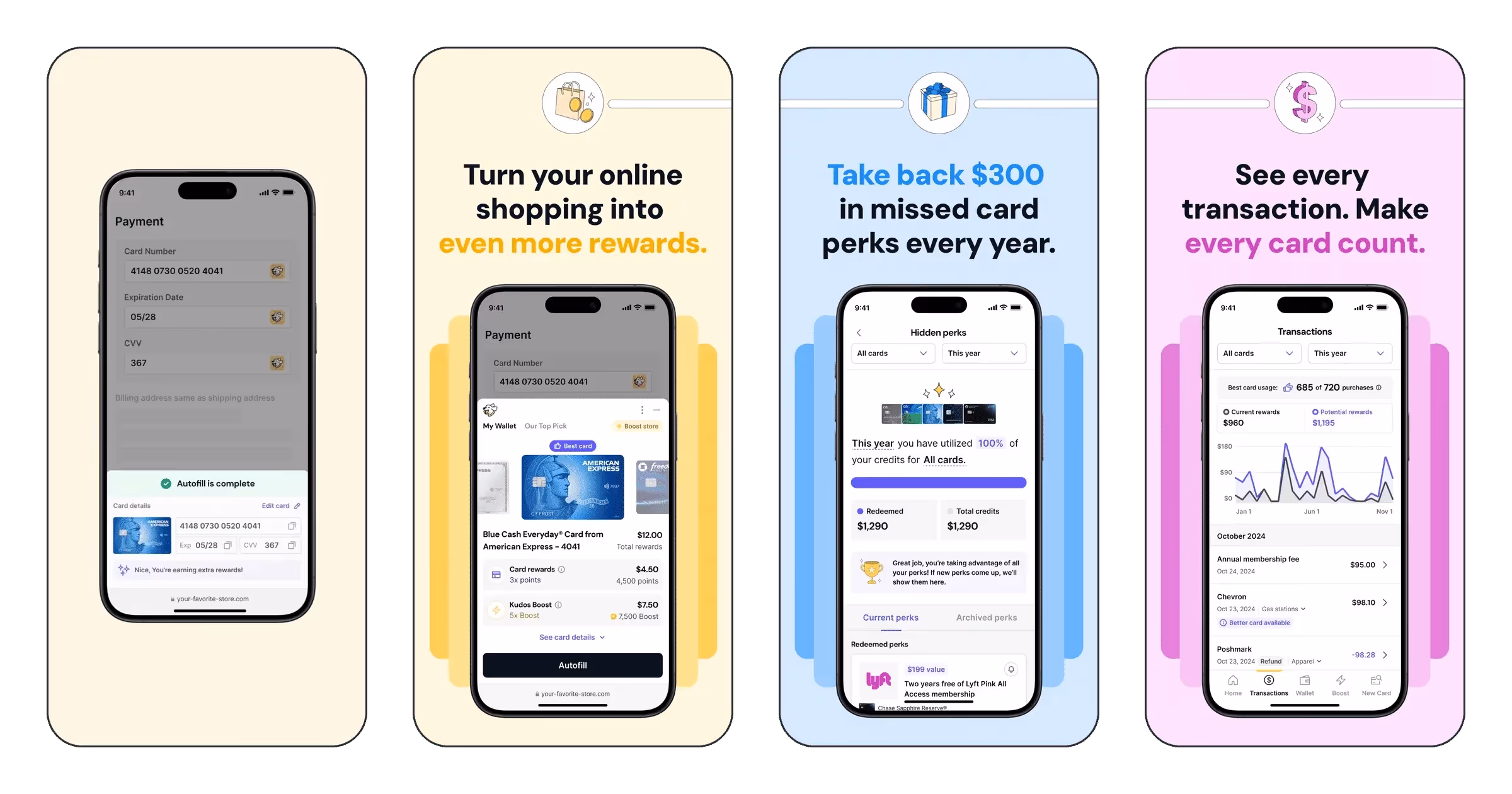 Kudos: Put Your Cards to Work