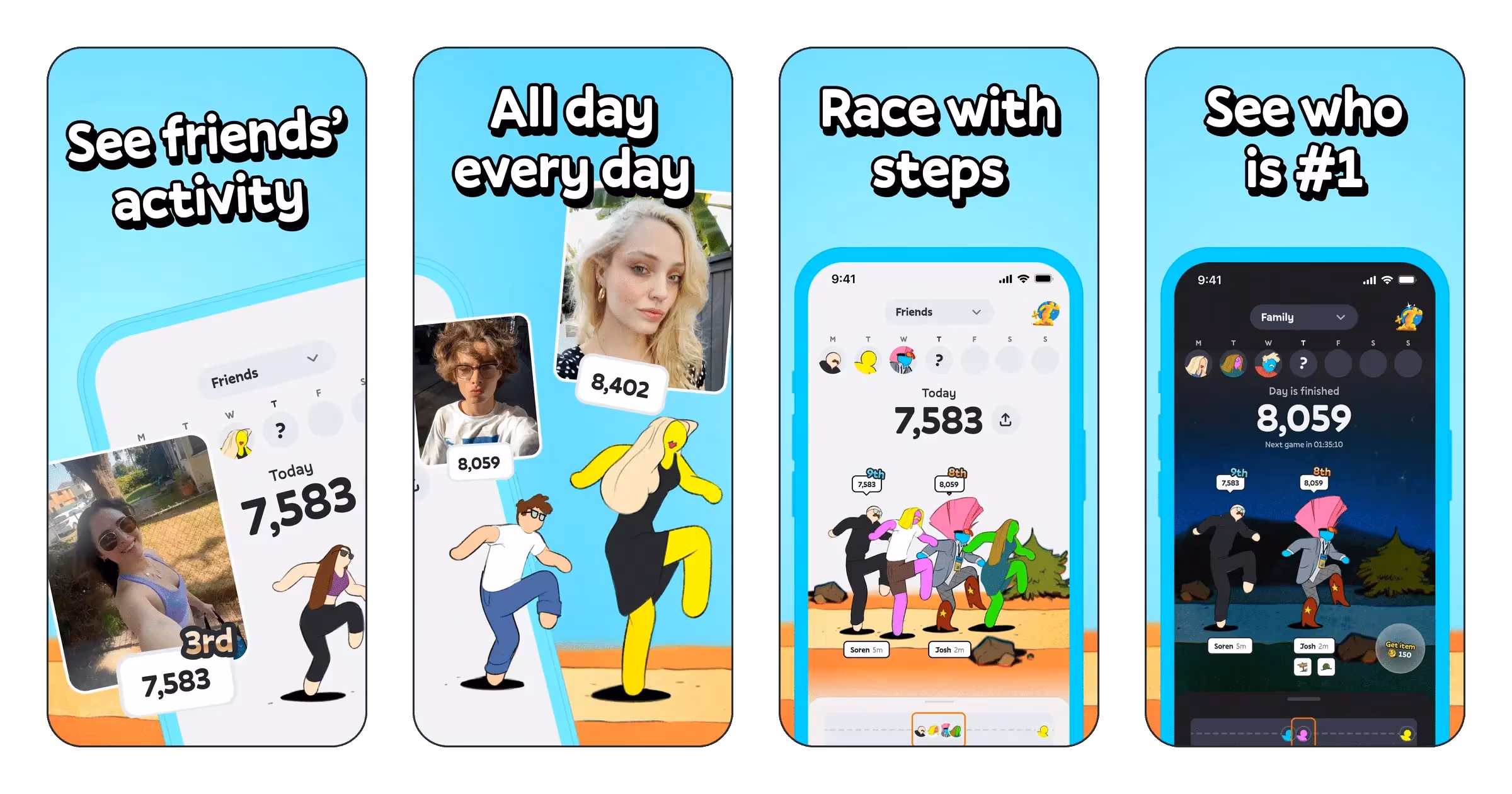 Stompers - Social Step Counter