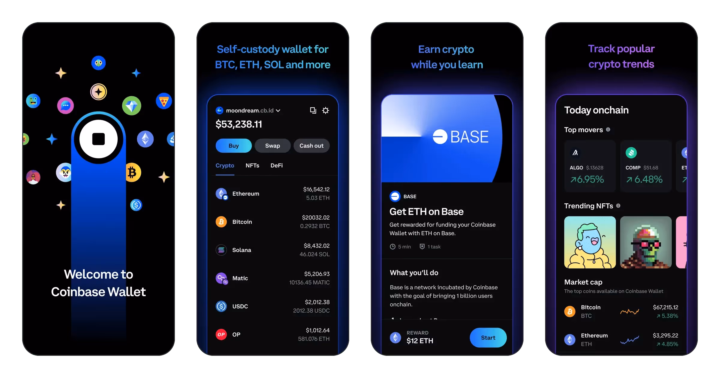 Coinbase Wallet: NFTs & Crypto