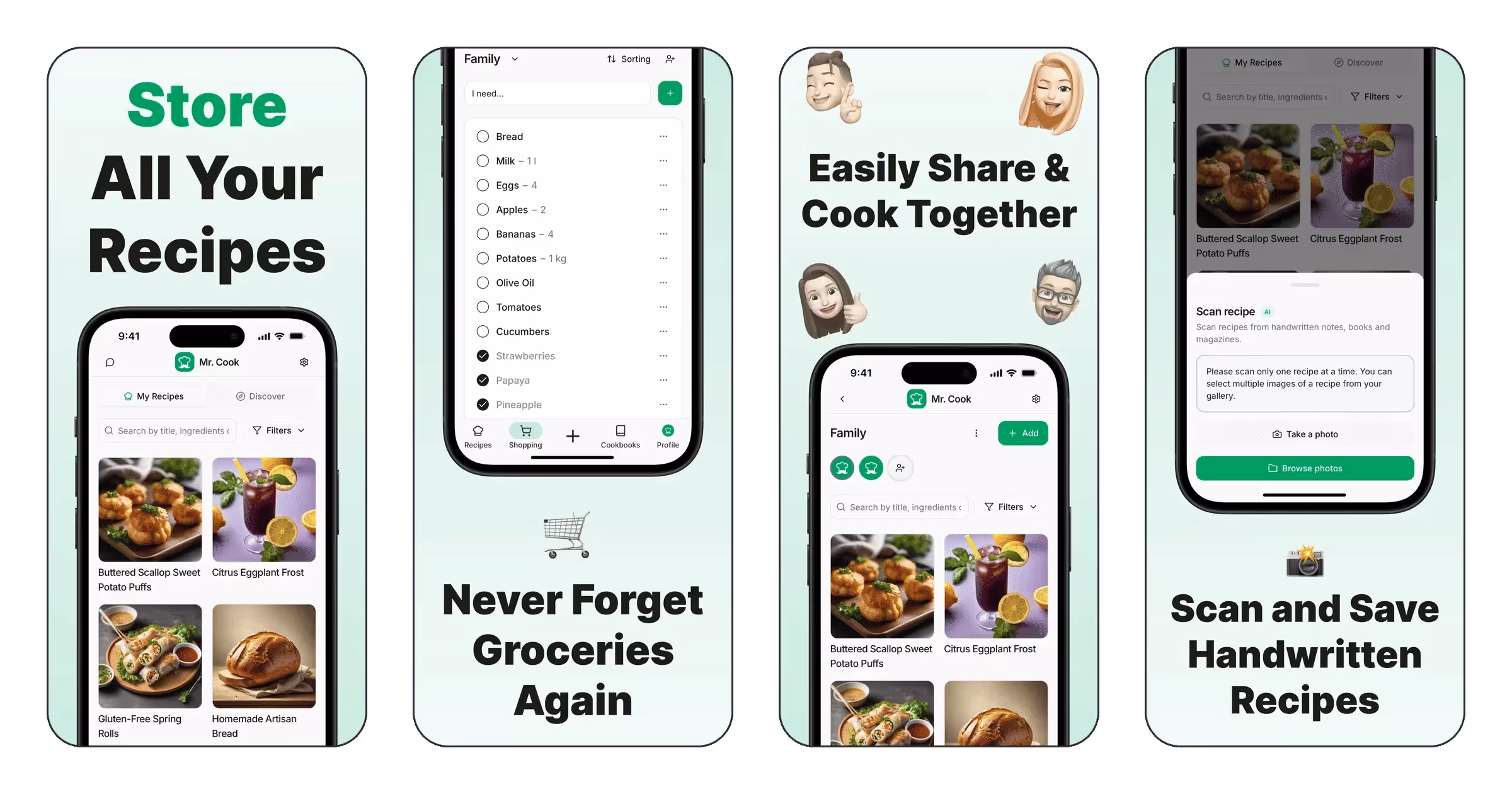 Mr. Cook – Recipe Manager