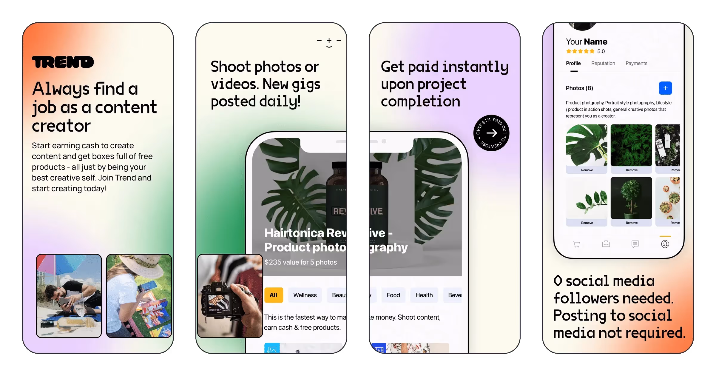 Trend.io Custom Content