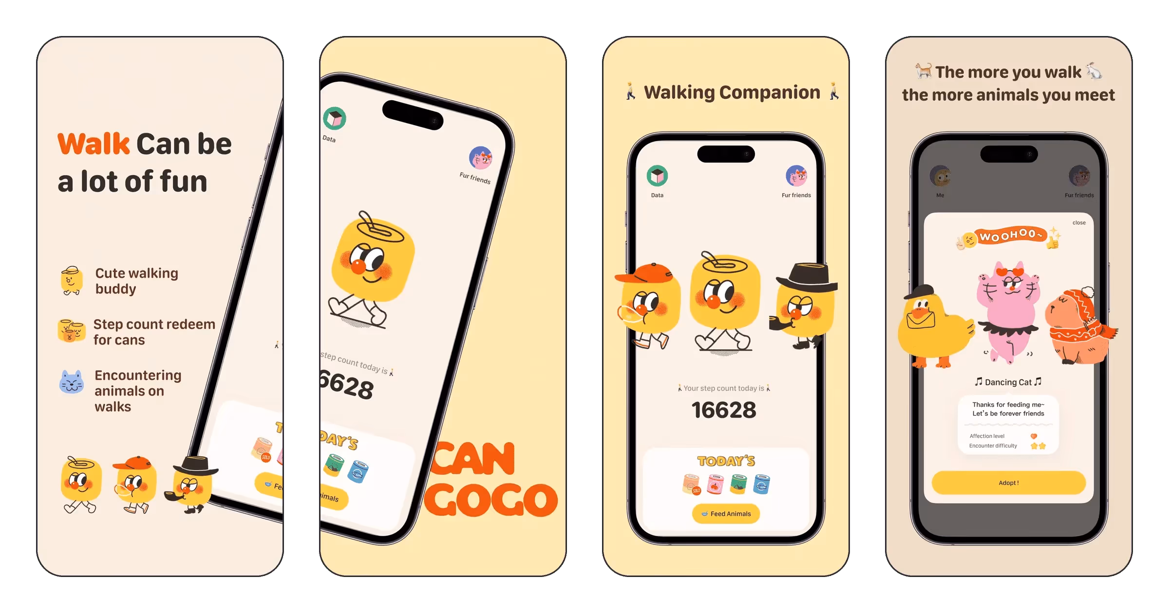 CanGoGo - Poke Pet Stepper