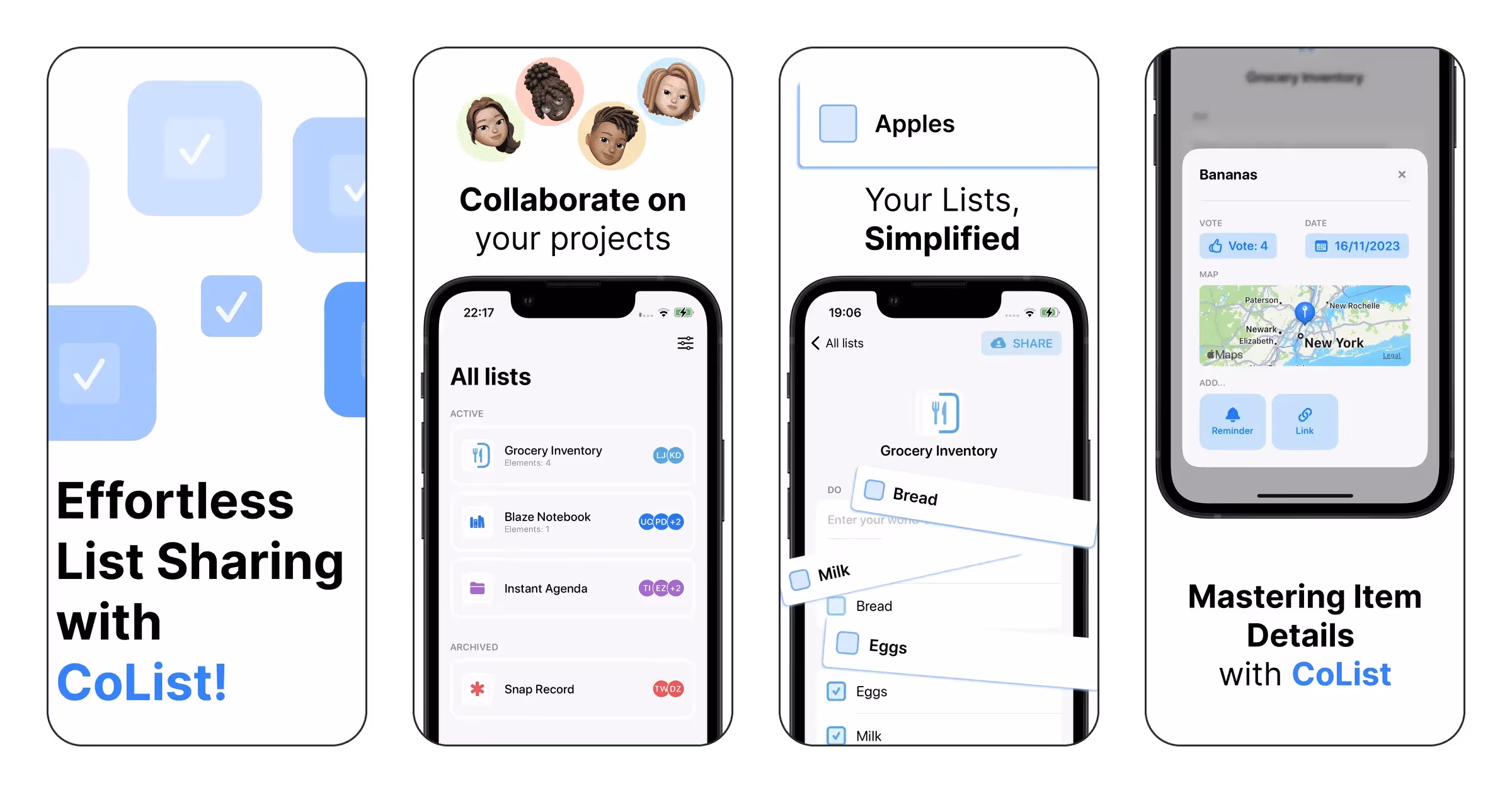 CoList - Share & Organize List
