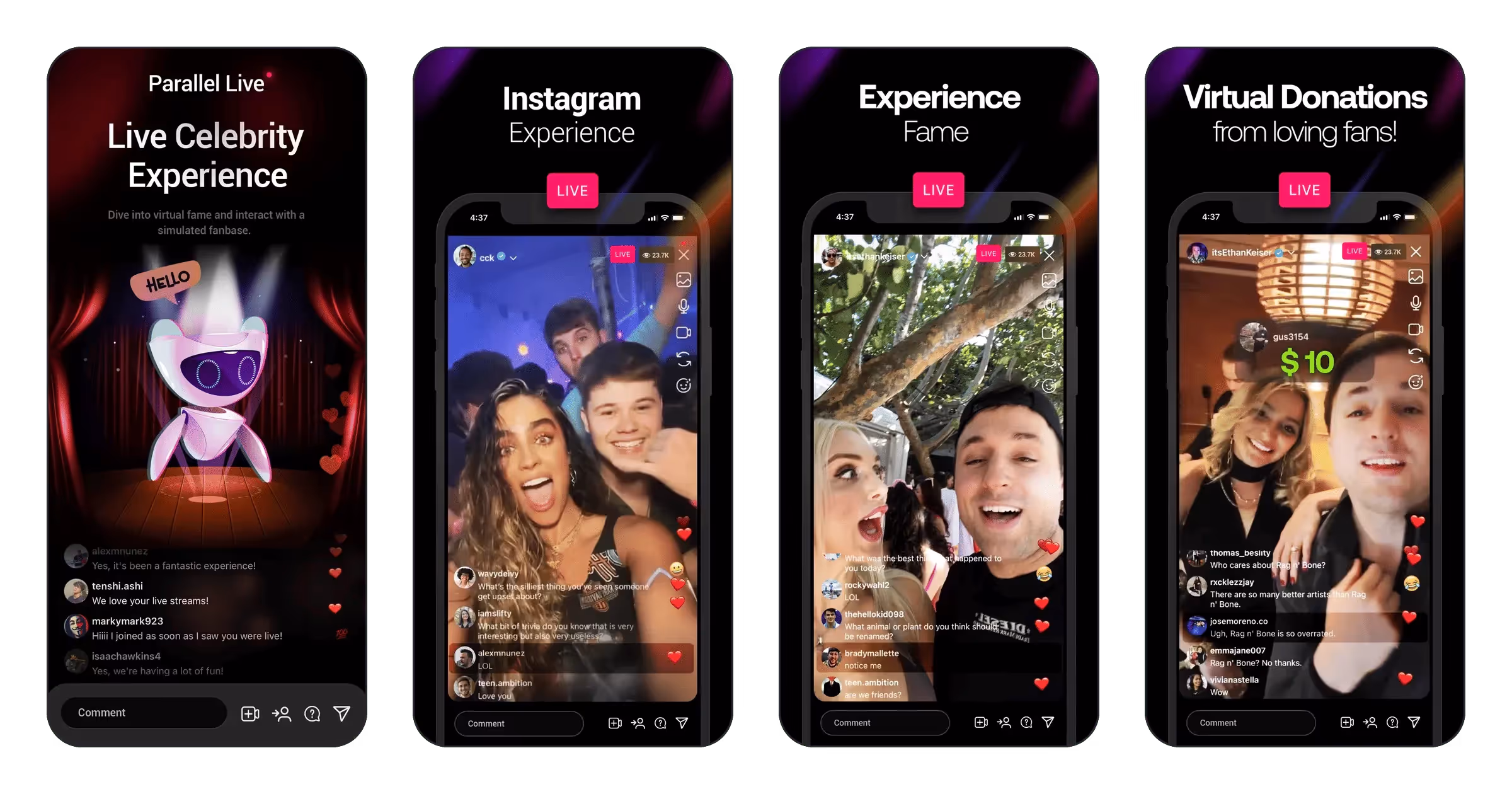 Parallel Live: Fake Live