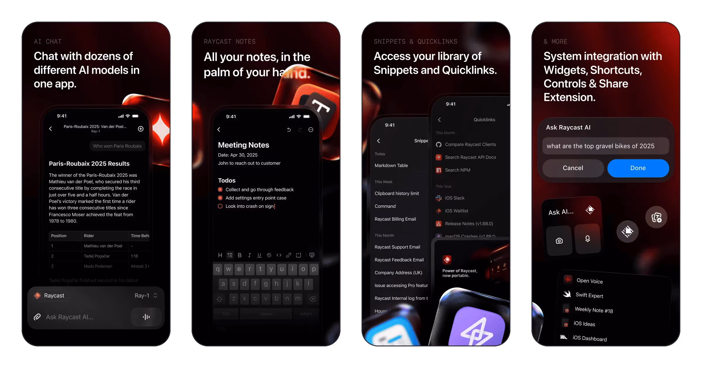 Raycast: AI, Notes and more