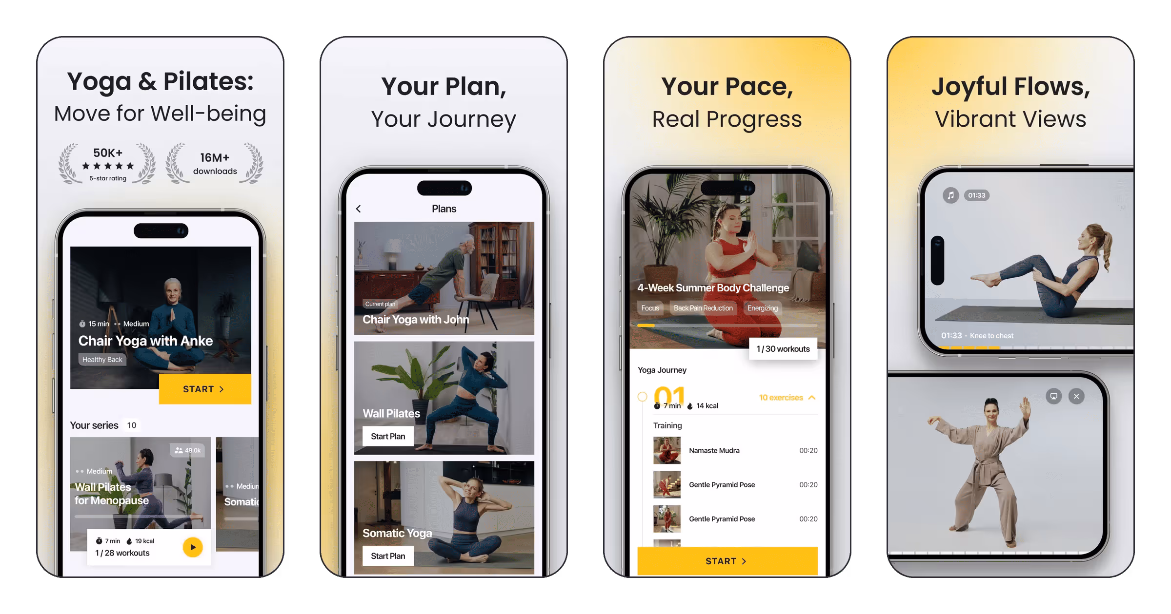 Yoga-Go: Chair Yoga & Pilates