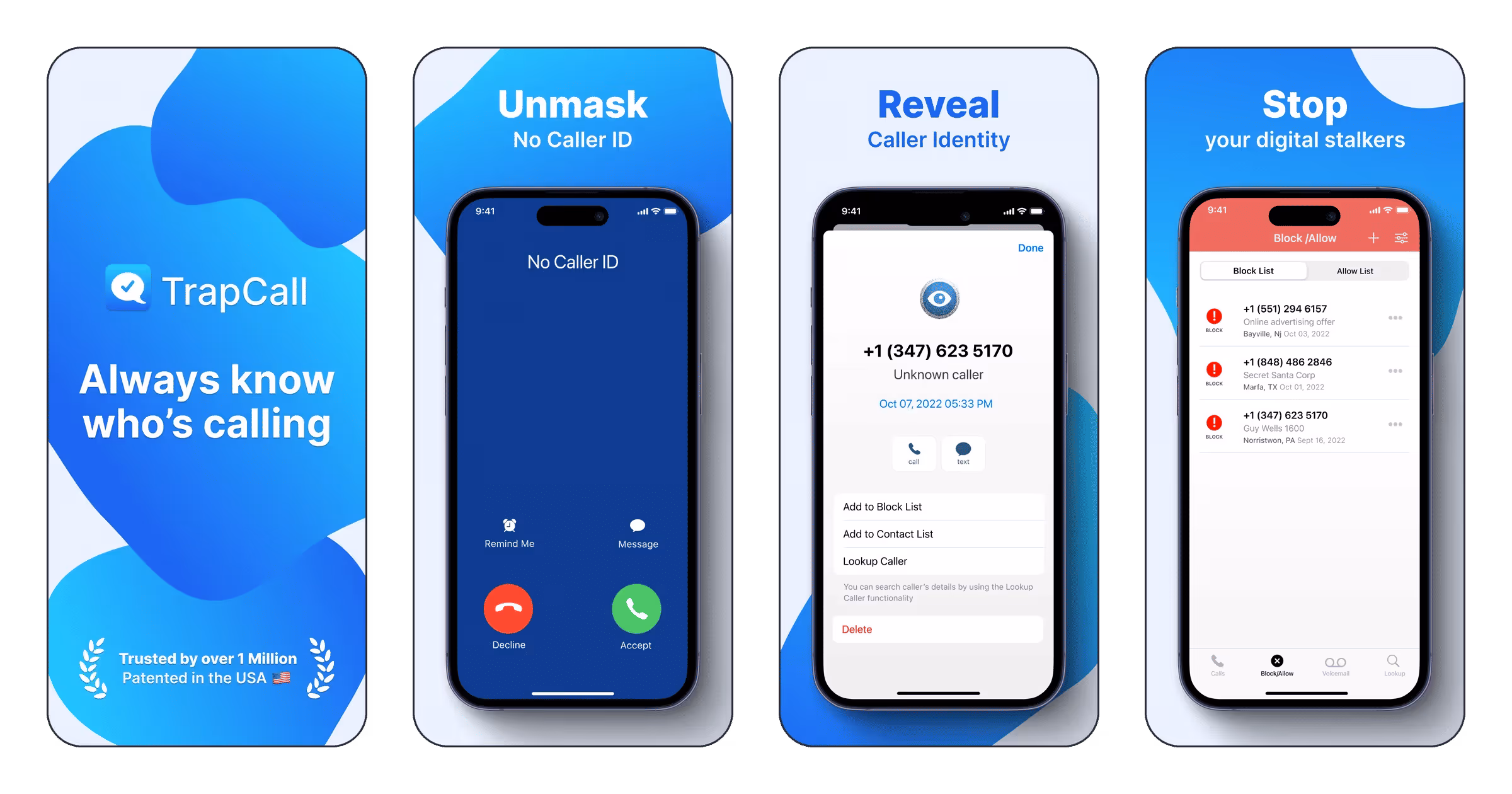 TrapCall: Reveal No Caller ID